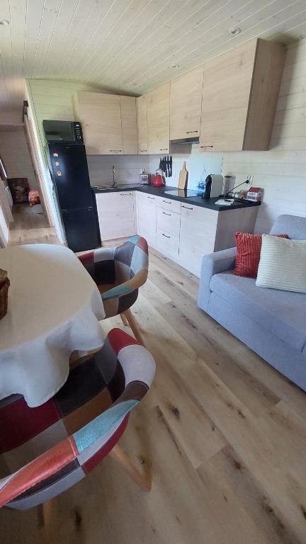 Kuchyň nebo kuchyňský kout v ubytování Puck B&B Babbita