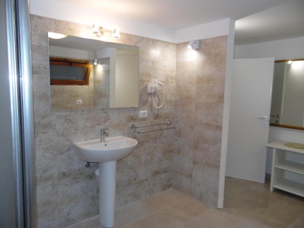 A bathroom at Casa Aurora