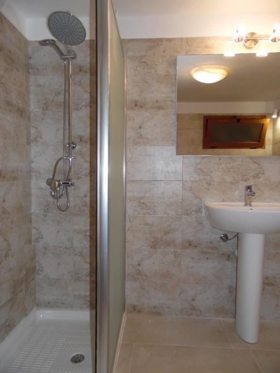 A bathroom at Casa Aurora