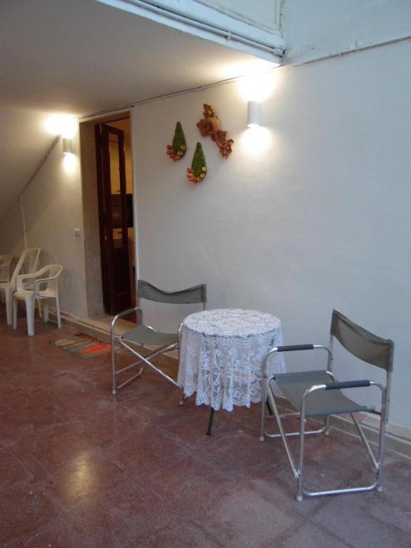 A seating area at Casa Aurora