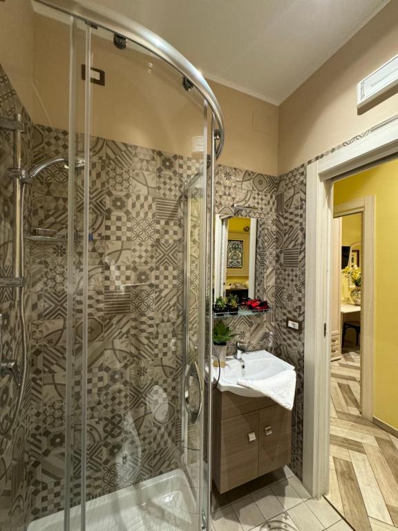 Kúpeľňa v ubytovaní B&B Fiorentino