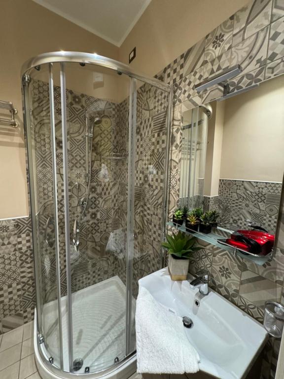 Kúpeľňa v ubytovaní B&B Fiorentino