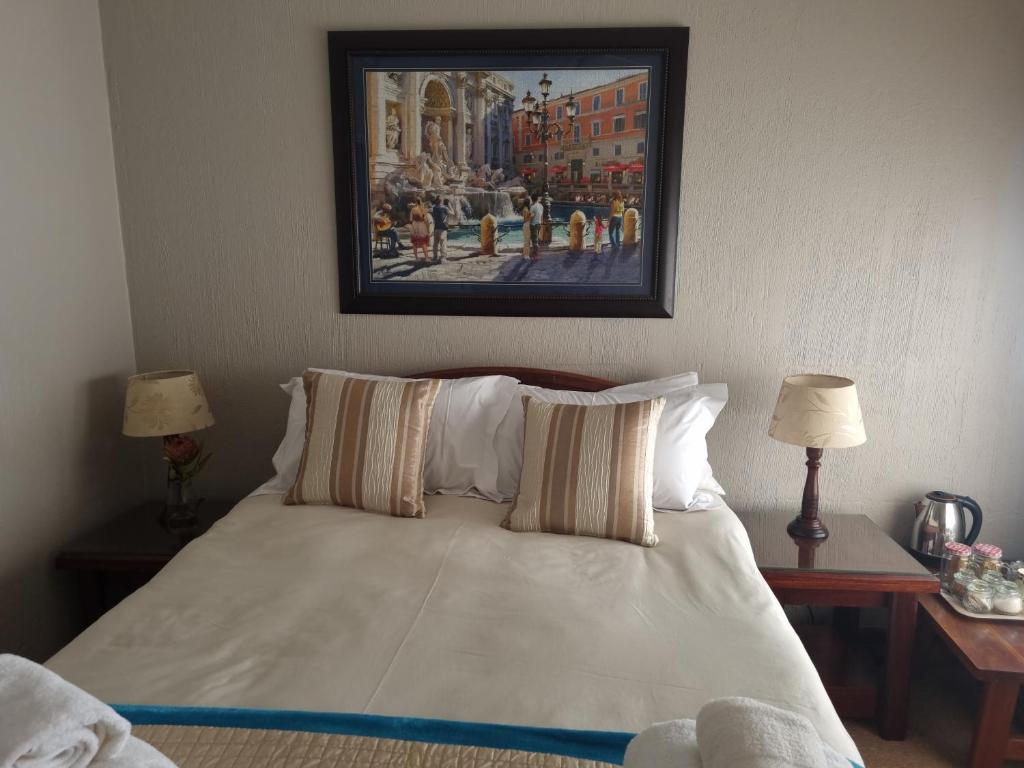 Letto o letti in una camera di Eagles Rest