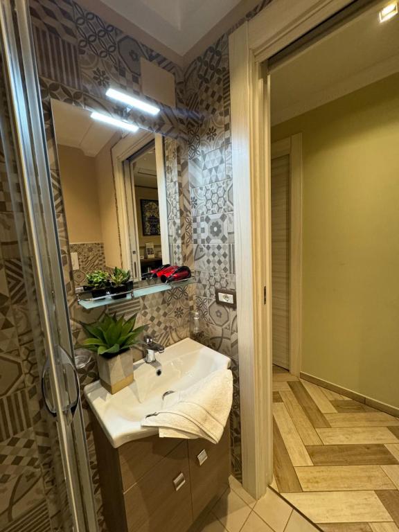 Kúpeľňa v ubytovaní B&B Fiorentino