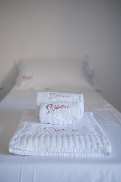 Postel nebo postele na pokoji v ubytování Casa di Endimione