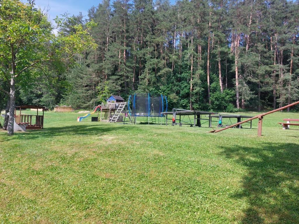 Herní místnost nebo prostor pro děti v ubytování Pension Hribernig