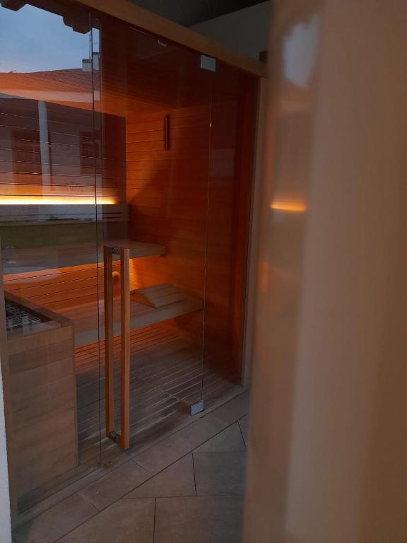 Koupelna v ubytování Hotel Terme Patria