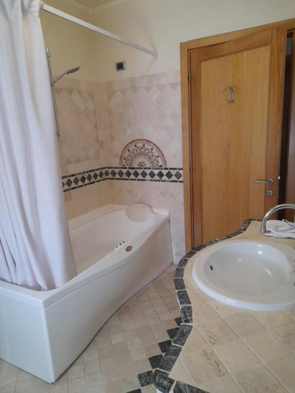 Koupelna v ubytování Casa Palombara - Baschi