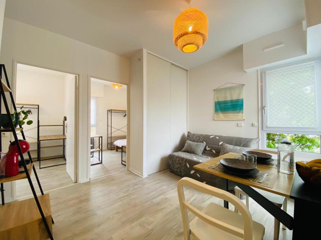 Photo de la galerie de l'établissement Appt 30m² Rdc Lorient Universités neuf tout équipé, à Lorient