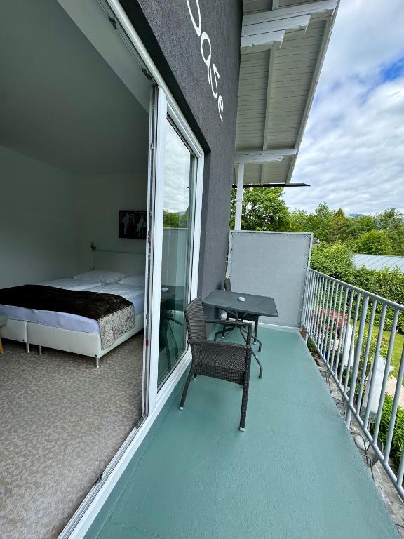 Uma varanda ou terraço em Boutique Hotel Oase