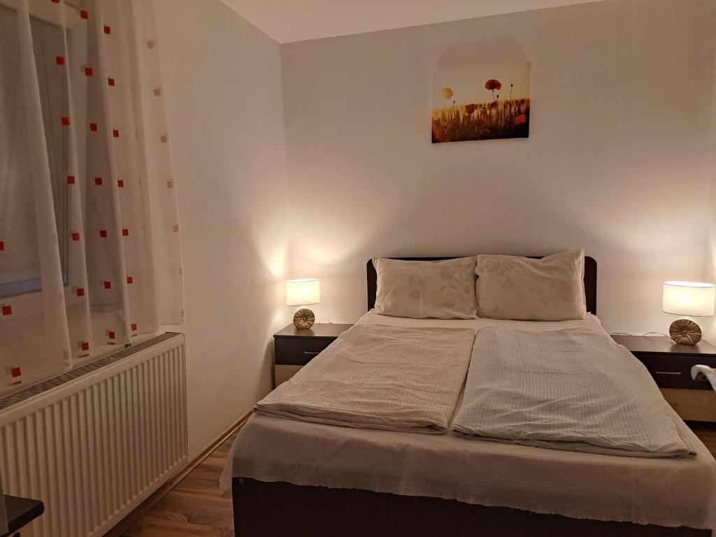 Postel nebo postele na pokoji v ubytování Pensiunea turistica Retreat Belvedere