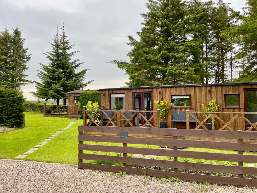 Zahrada ubytování Celtic Lodges