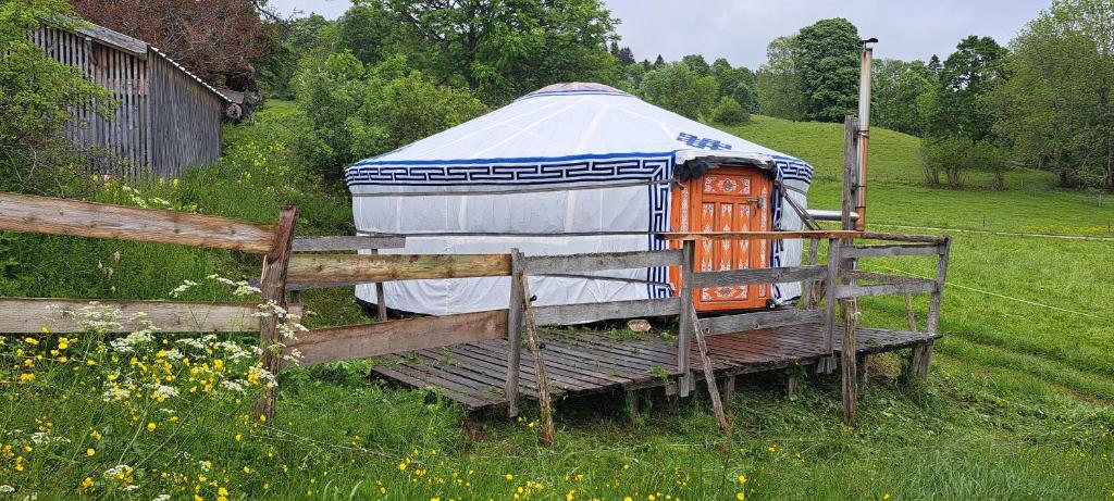 Zahrada ubytování La Petite Echelle
