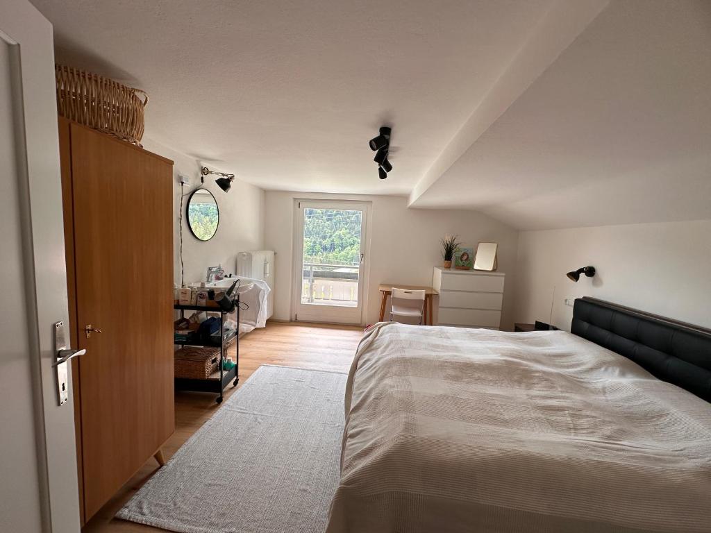 Postel nebo postele na pokoji v ubytování Alba Apartments