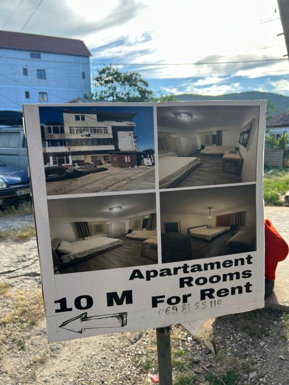 Byggingin sem heimagistingin er í