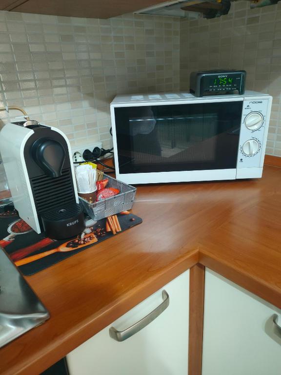 Kuchyň nebo kuchyňský kout v ubytování B&B Luna - Osio Sopra