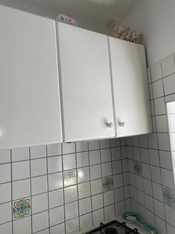 A kitchen or kitchenette at That's Atrani, Amalfi Coast beach front apartment