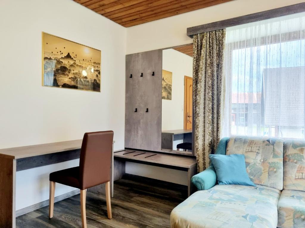 Posezení v ubytování Guesthouse Schoba Typ A