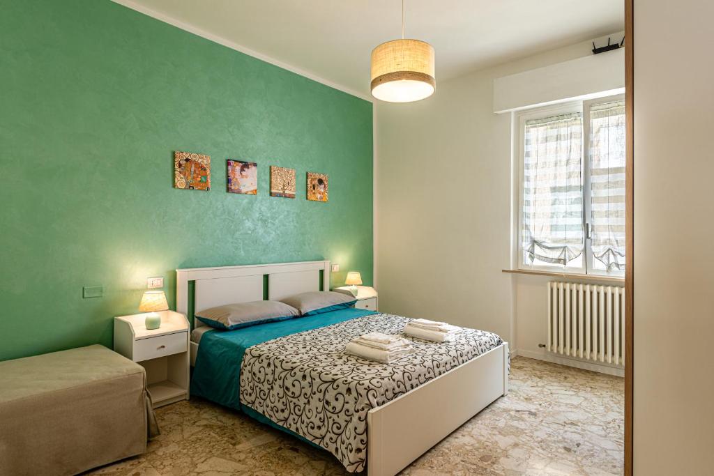 Postel nebo postele na pokoji v ubytování Conero Holiday Home - "Il Filare"