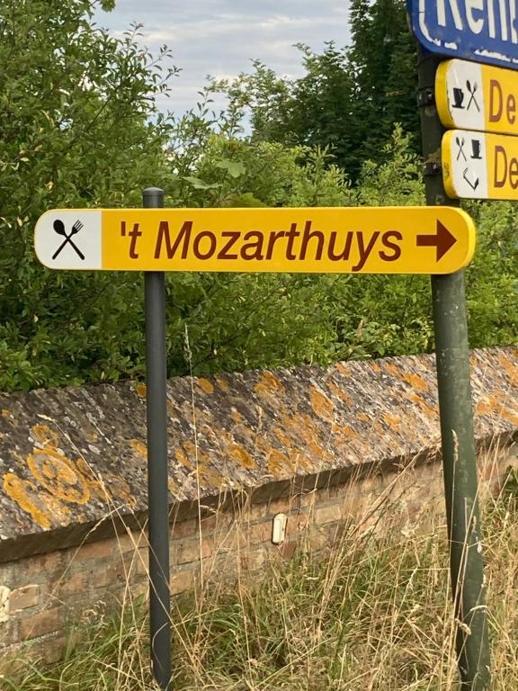 Certifikát, hodnocení, plakát nebo jiný dokument vystavený v ubytování 't Mozarthuys