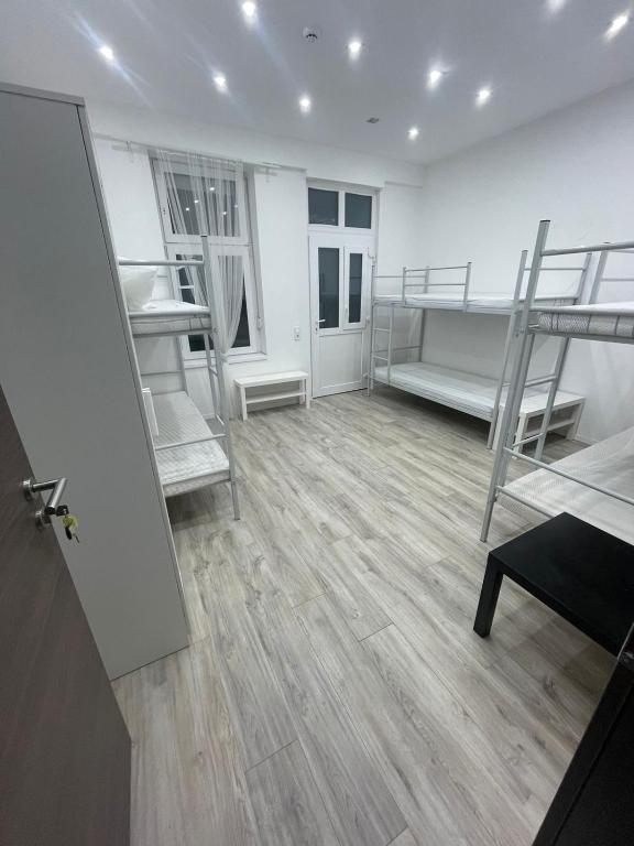 Postel nebo postele na pokoji v ubytování Golya Beds Free Parking