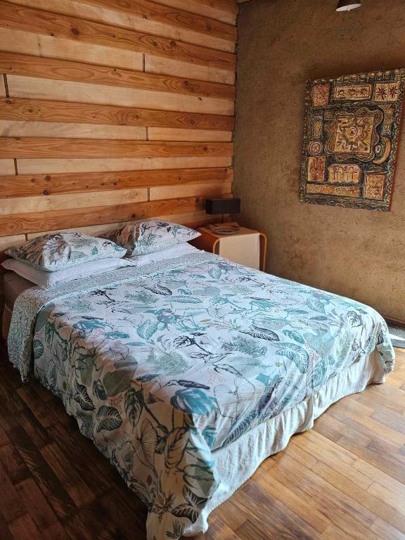 Postel nebo postele na pokoji v ubytování Brindepaille