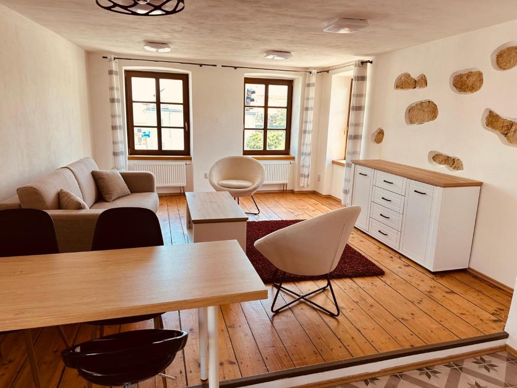 Posezení v ubytování Apartmán Václavská 109