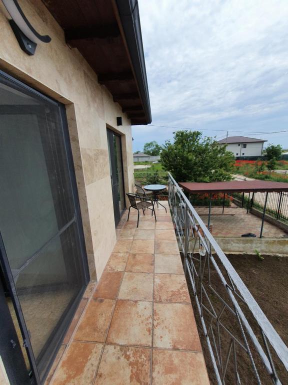 Balkón nebo terasa v ubytování Casa Țache