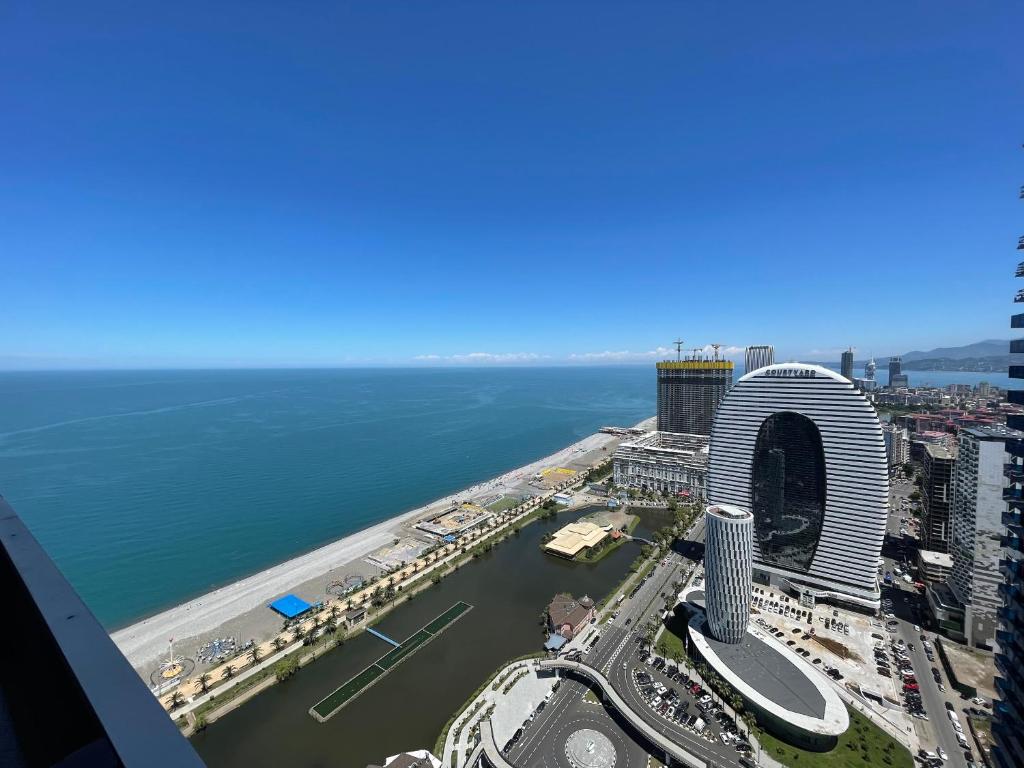 Orbi City Sea View - 带阳台和海景的双人间