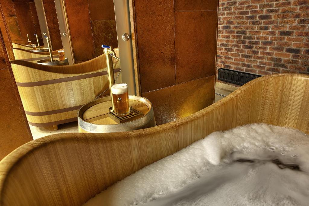 Hotel Purkmistr - Resim 41