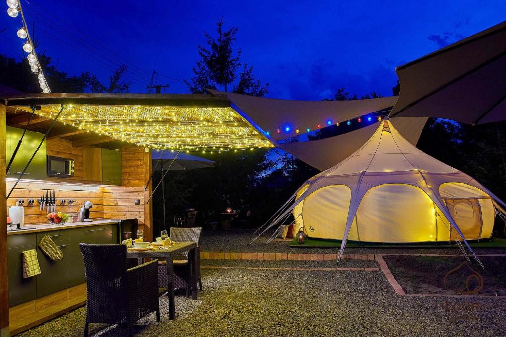 Fotografia z galérie ubytovania Lotus Glamping v destinácii Tiszalök
