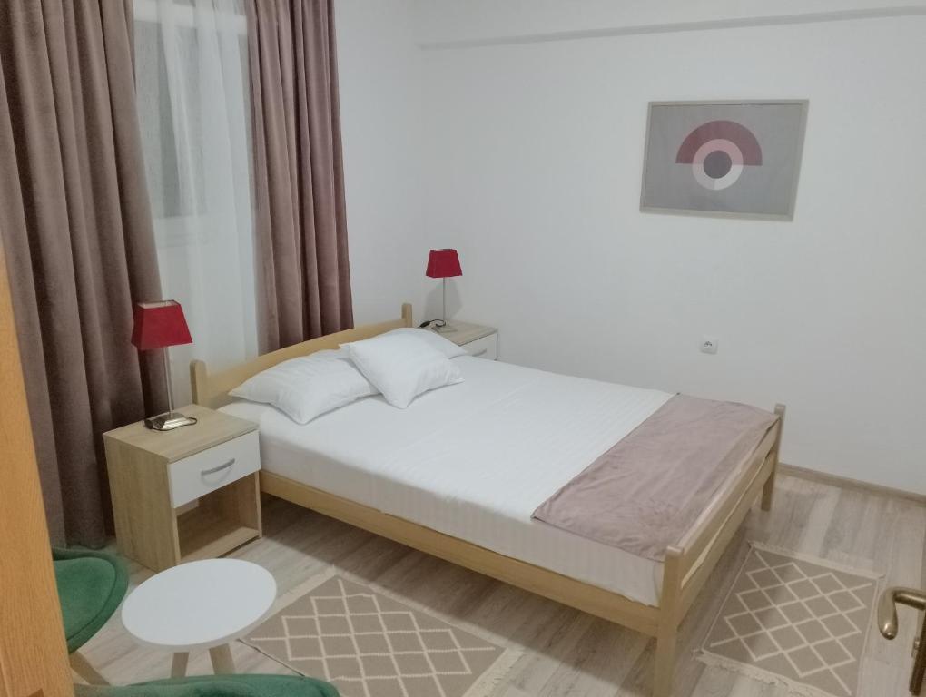 Voodi või voodid majutusasutuse Apartman Hana toas