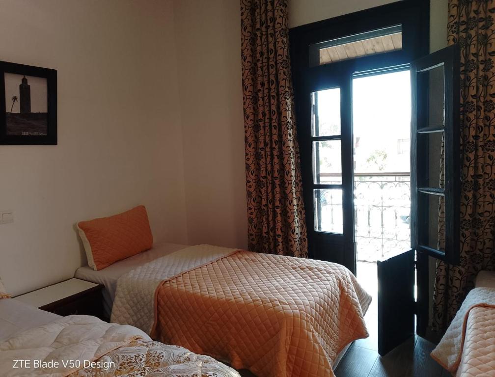 Postel nebo postele na pokoji v ubytování Medina-in auberge