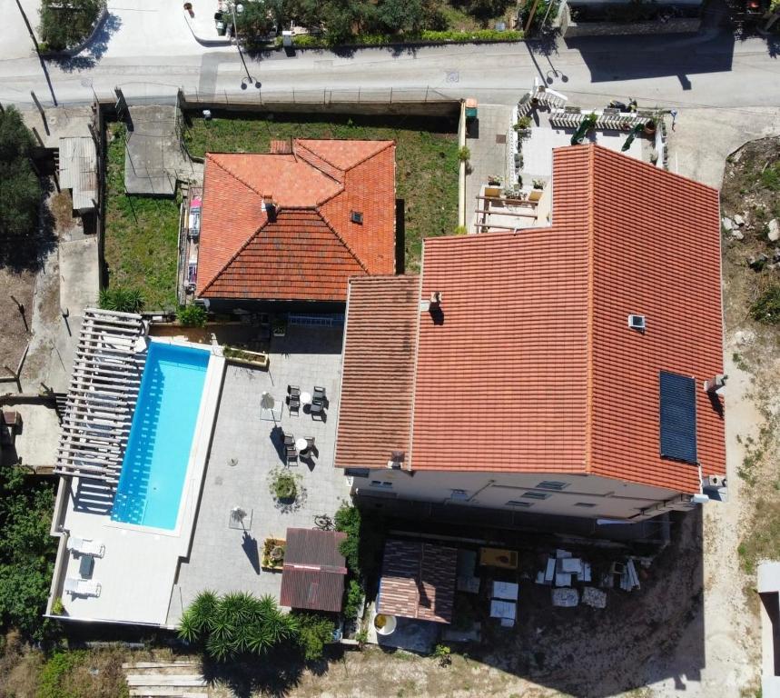 Bazén v ubytovaní Pension Rušev alebo v jeho blízkosti
