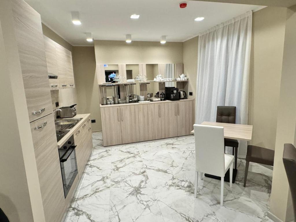 Kuchyň nebo kuchyňský kout v ubytování Pasitea B&B