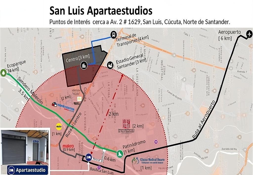 Fotografie z fotogalerie ubytování San Luis Apartamento 301 Cúcuta v destinaci Cúcuta