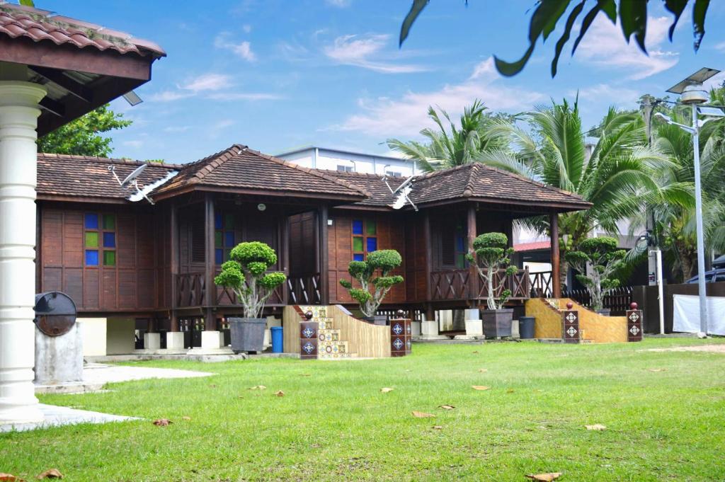 Zahrada ubytování Lagenda Putri Chalet