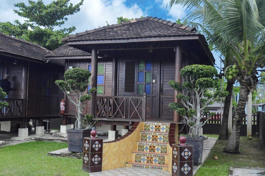 Zahrada ubytování Lagenda Putri Chalet
