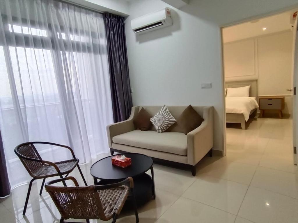 Posezení v ubytování JL LUXURY BNB