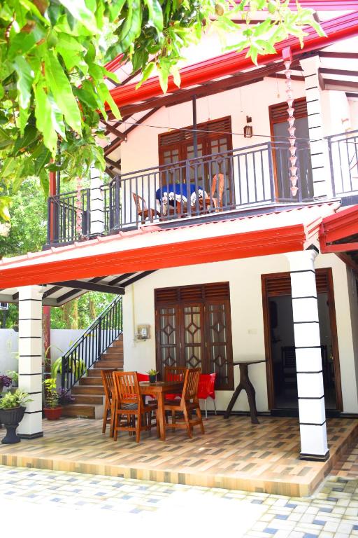 Balkón nebo terasa v ubytování Sasanda Villa and Yala Safari Place