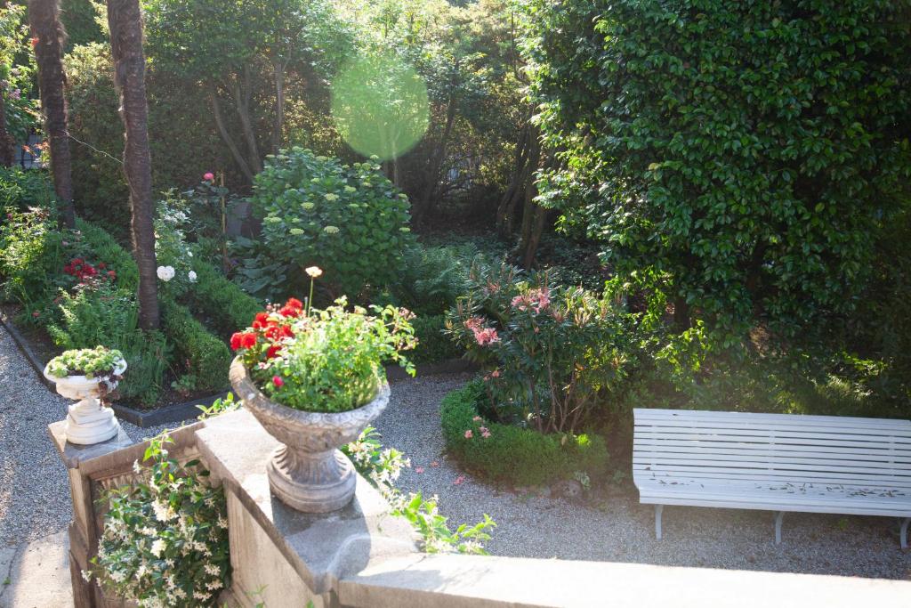 Zahrada ubytování Bed and Breakfast Casa Locarno