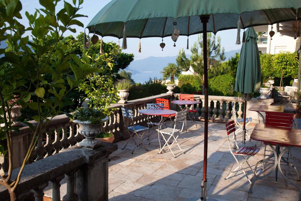 Zahrada ubytování Bed and Breakfast Casa Locarno