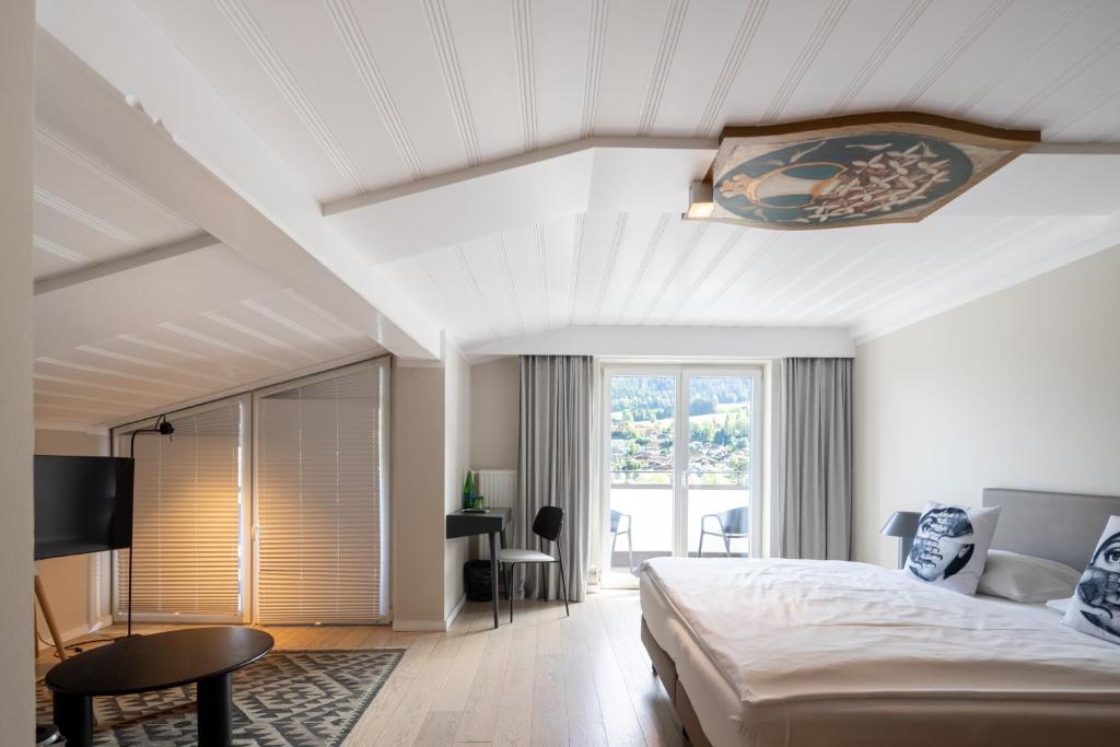 Postel nebo postele na pokoji v ubytování Q! Hotel Maria Theresia