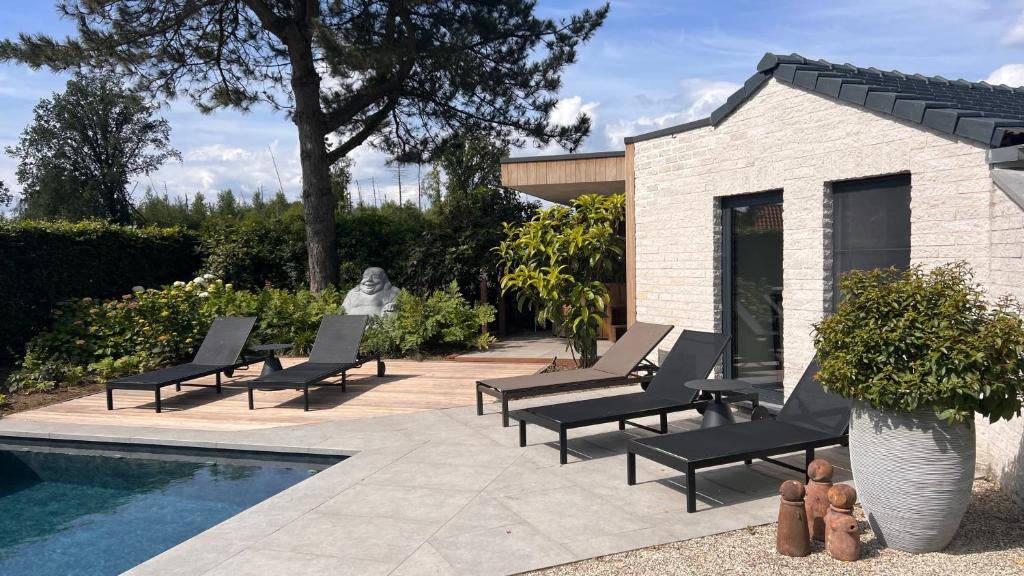 Bazén v ubytování Ikigai B&B - wellness nebo v jeho okolí