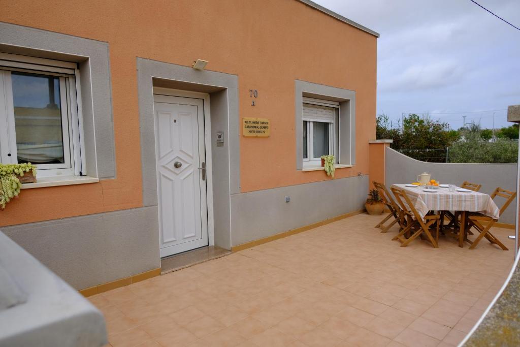 Μπαλκόνι ή βεράντα στο Allotjament turistic Casa Serral-Ocampo