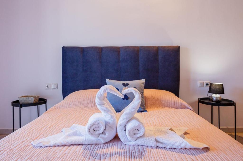 Letto o letti in una camera di Aria Mare
