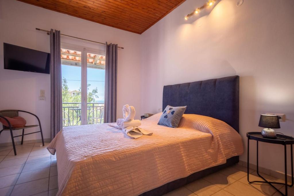 Letto o letti in una camera di Aria Mare