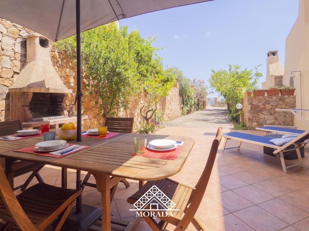 Αίθριο ή υπαίθριος χώρος στο Casa Roccia - MORADA