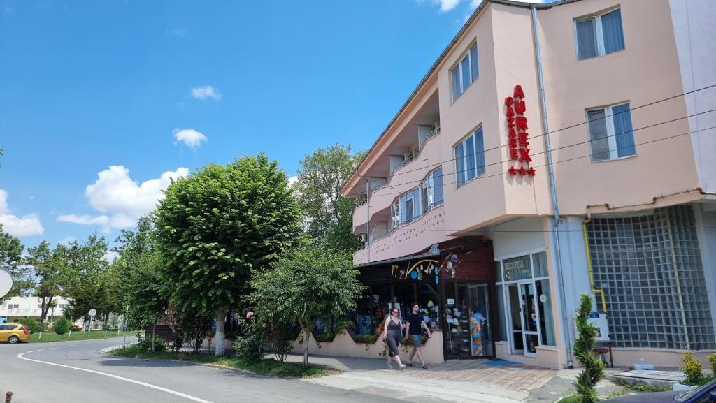 Budova, kde se penzion nachází