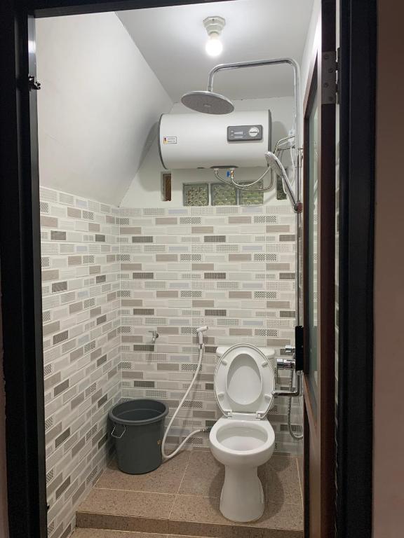 Koupelna v ubytování Livio Homestay